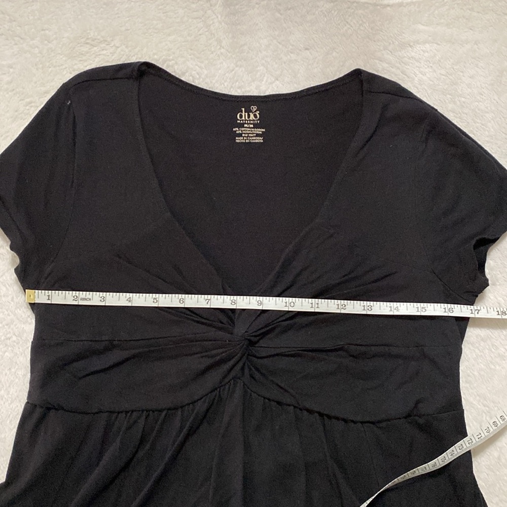 Duo Maternity cap sleeve top (M) - Picture 7 of 9